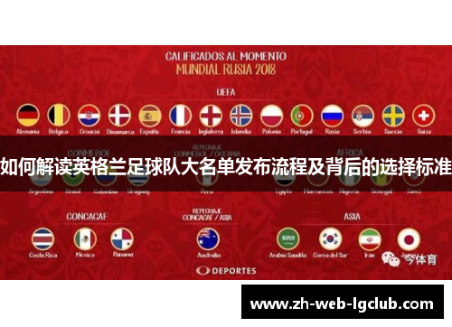 如何解读英格兰足球队大名单发布流程及背后的选择标准