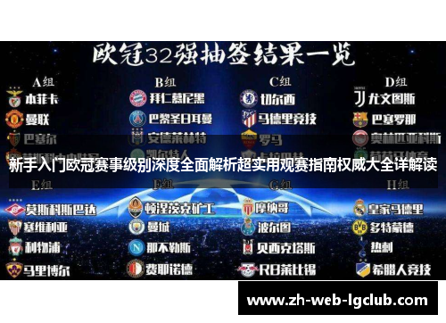 新手入门欧冠赛事级别深度全面解析超实用观赛指南权威大全详解读 新手入门欧冠赛事级别深度全面解析超实用观赛指南权威大全详解读